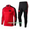 PSG Tränings Sweatshirtställ Jordan Röd 2018/19